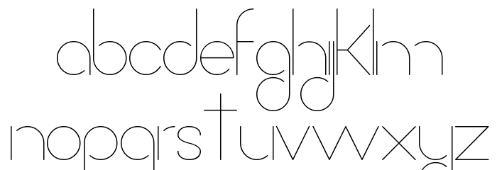 La Quince de Mayra Font LOWERCASE