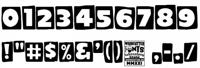 La Raimunda Шрифта ДРУГИЕ символов