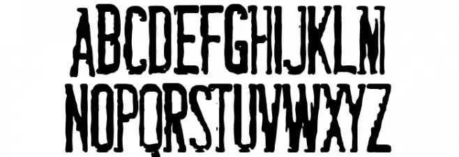 La Ramera de Barcelona Schriftart Groß