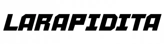 La Rapidita  नि: शुल्क फ़ॉन्ट्स डाउनलोड