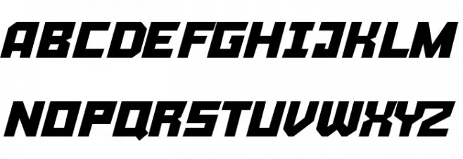 La Rapidita फ़ॉन्ट लोअरकेस