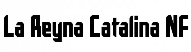 La Reyna Catalina NF  Скачать бесплатные шрифты