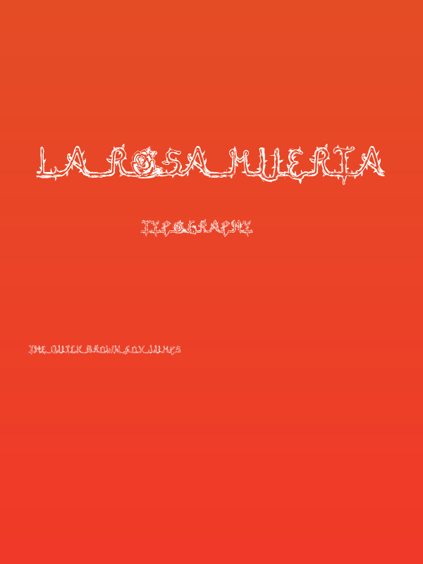 La Rosa Muerta Poster