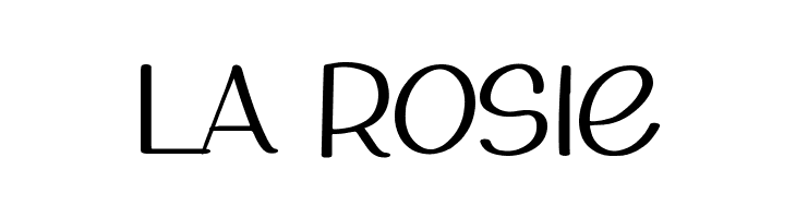 La Rosie  Frei Schriftart Herunterladen