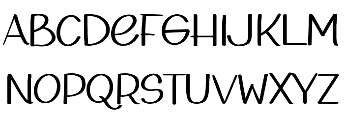 La Rosie Font LOWERCASE
