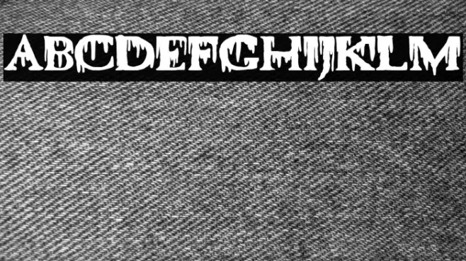 La Sangrienta Caslon Example 3