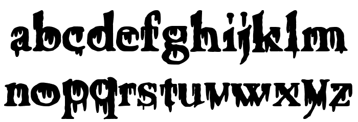 La Sangrienta Caslon Font LOWERCASE