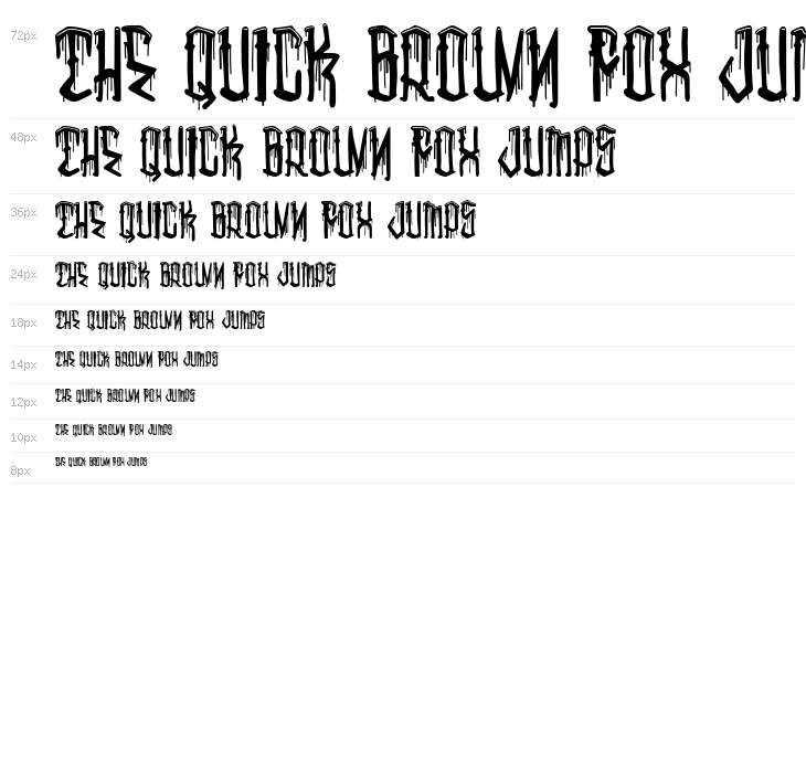 La Santa Muerte Waterfall