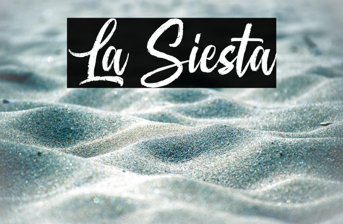 La Siesta Example 1