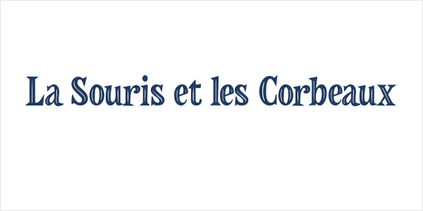 La Souris et les Corbeaux Logo