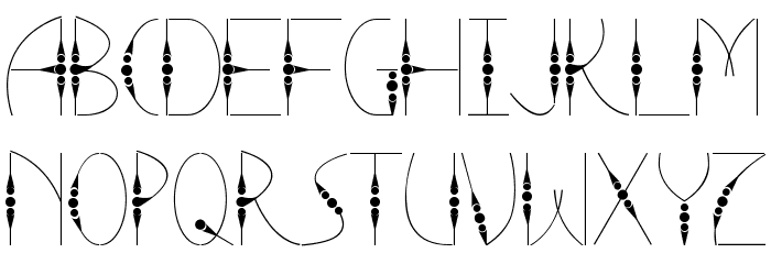 La TorturaRegular Font LOWERCASE