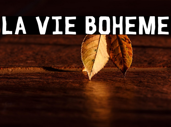 La Vie Boheme Example 2