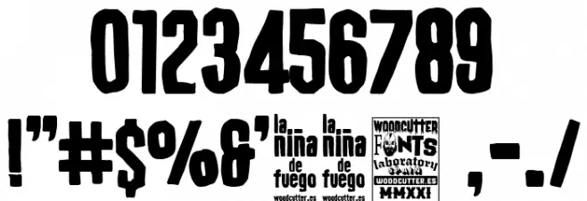 La ni फ़ॉन्ट अन्य घर का काम