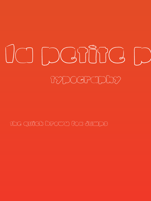 La petite puce Poster