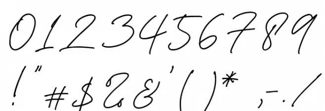 La storia -Demo- Font OTHER CHARS