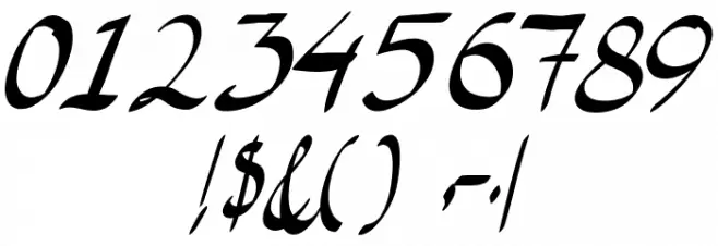 LaAladdins Font OTHER CHARS