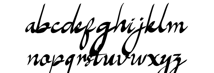 LaAladdins Font LOWERCASE