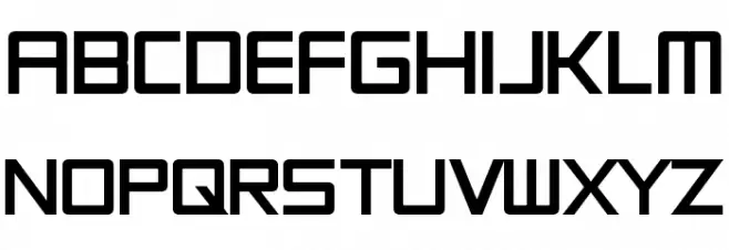 LaBeouf Bold Schriftart Groß