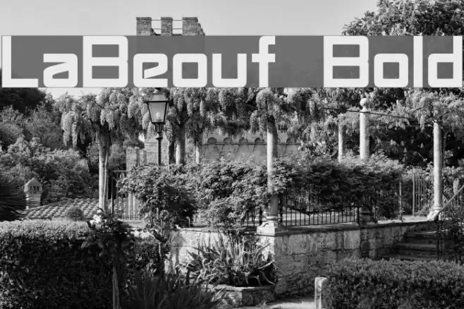 LaBeouf Bold Font examples