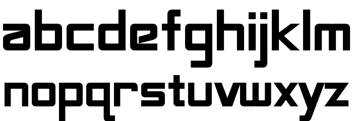 LaBeouf Bold Font LOWERCASE