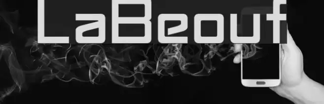 LaBeouf Font examples