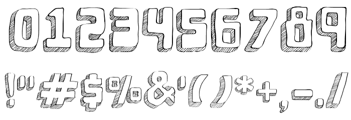 LaBoldyta Font OTHER CHARS