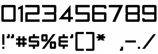 LaBouf Font OTHER CHARS