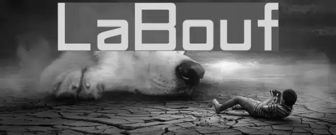 LaBouf Font examples