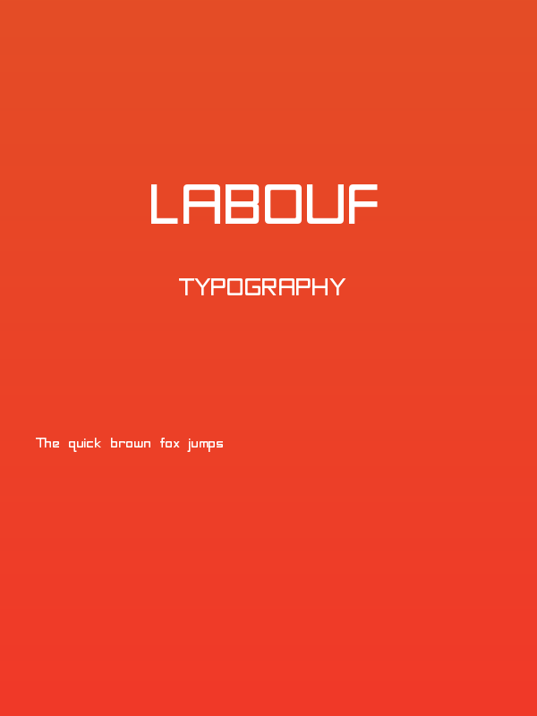 LaBouf Poster