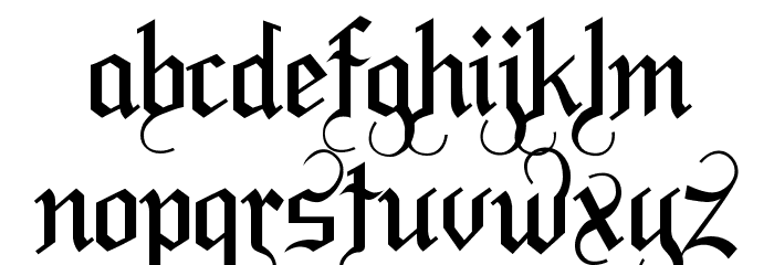 LaBrit Font LOWERCASE