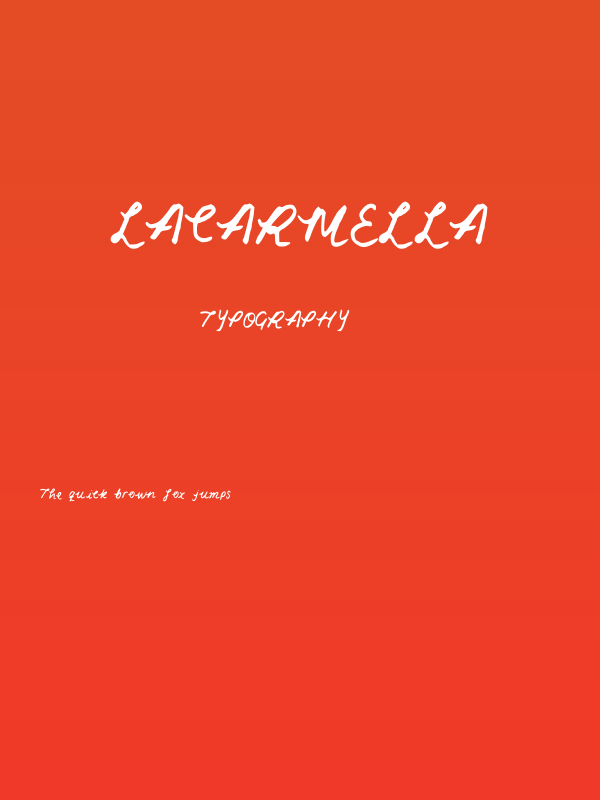 LaCarmella Poster