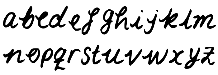 LaCarmella Font LOWERCASE