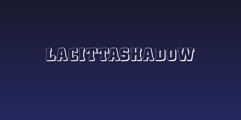LaCittaShadow Social Header