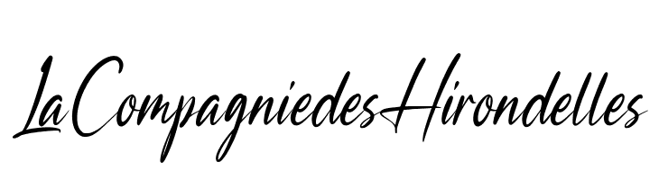 LaCompagniedesHirondelles  Frei Schriftart Herunterladen