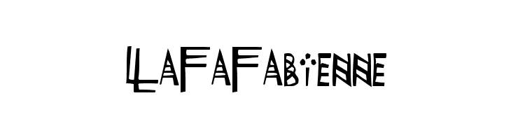 LaFaFabienne  baixar fontes gratis