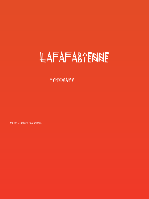 LaFaFabienne Poster