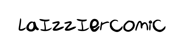 LaIzzIerComiC  フリーフォントのダウンロード