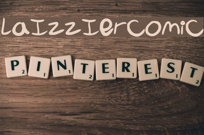 LaIzzIerComiC Font examples