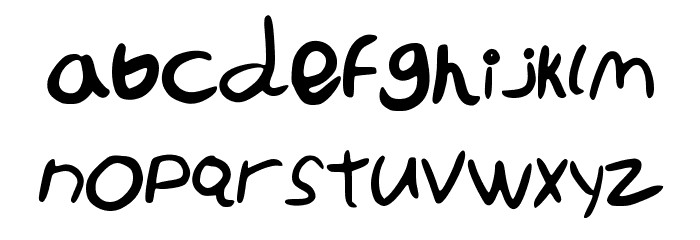 LaIzzIerComiC Font LOWERCASE