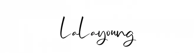 LaLayoung  Frei Schriftart Herunterladen