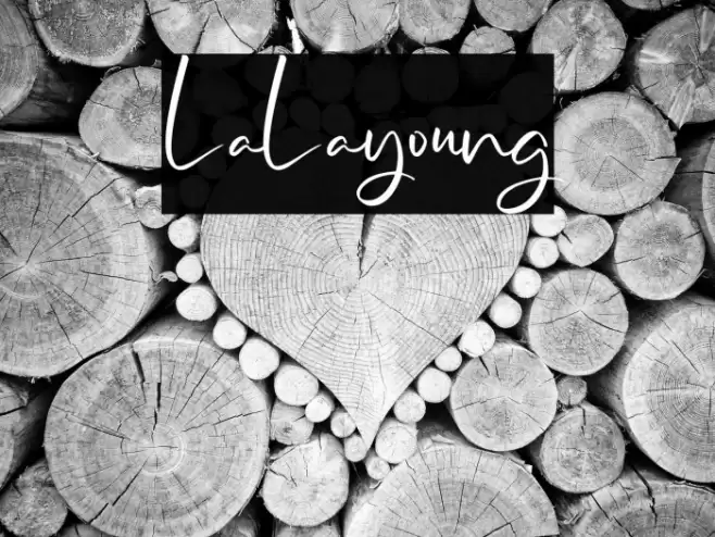 LaLayoung Caratteri examples