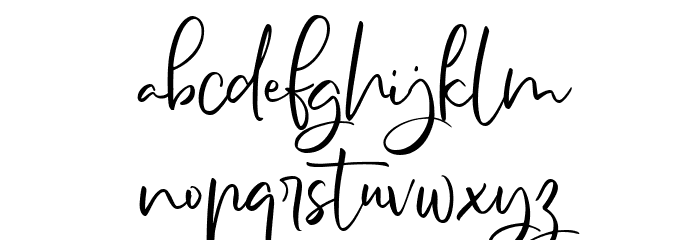 LaLayoung Font LOWERCASE