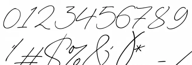 LaMonte-Regular Font OTHER CHARS