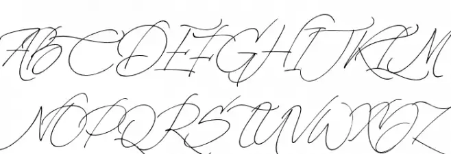 LaMonte-Regular Schriftart Groß