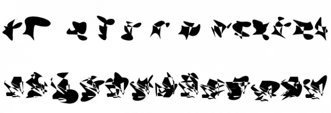 LaMorte1 Font Litere mari