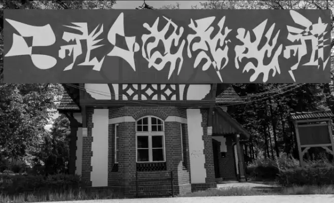 LaMorte1 Font examples