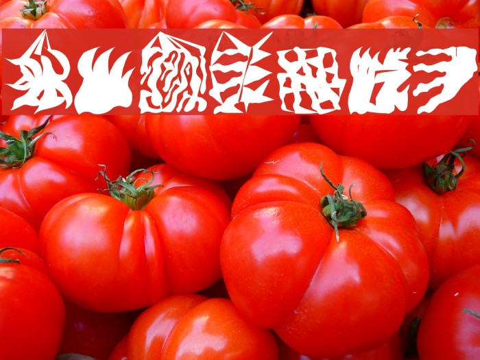 LaMorte2 Font examples