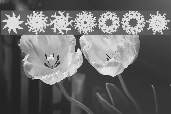 LaMorte3 Font examples