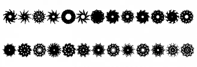 LaMorte4 Schriftart Groß