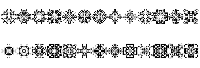 LaMorte8 Font LOWERCASE